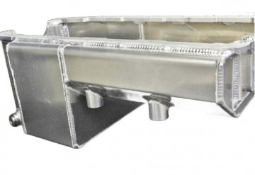 WILLIAMS FABRICATION SB CHEVY OIL PAN 8 Quart Oil Pan  8-1/8" DEEP WILL HANDLE A TITAN PUMP